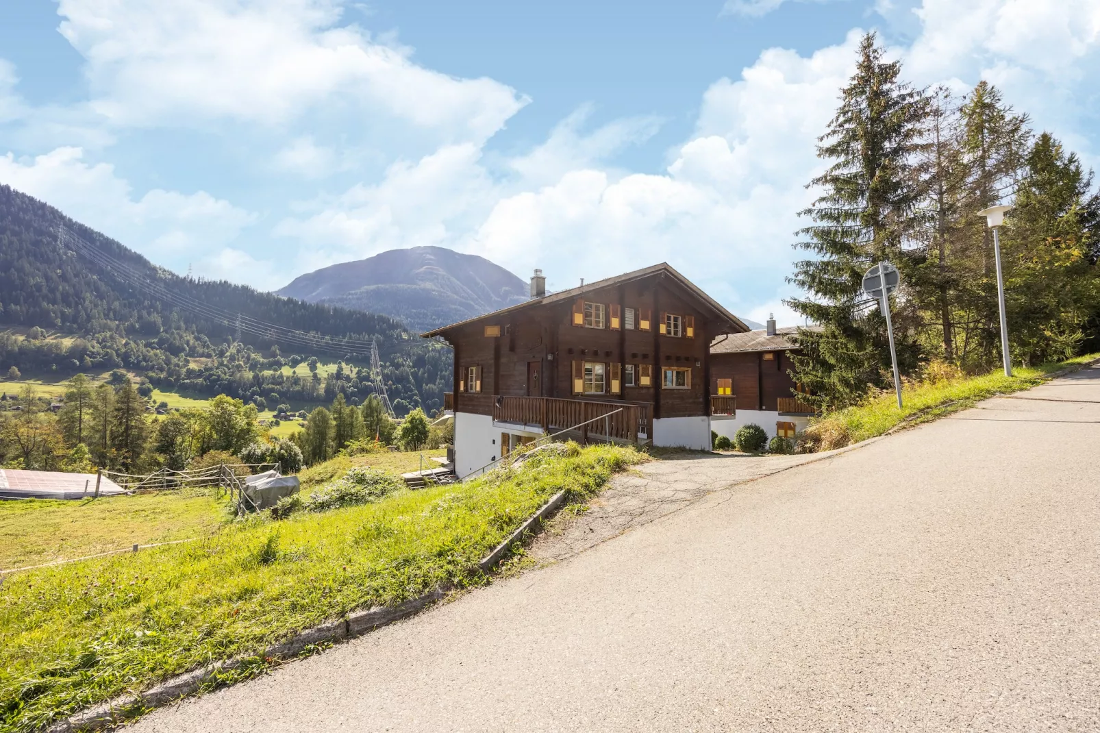 Chalet Verrel - boven-Tuinen zomer