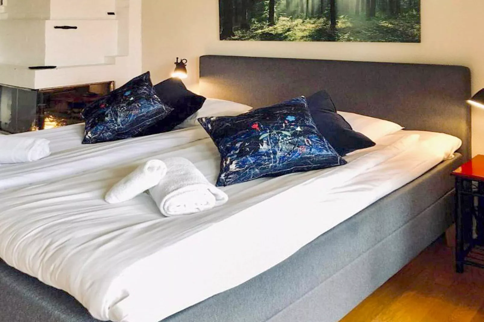 Kamer in een hotel met gratis ontbijt-Binnen