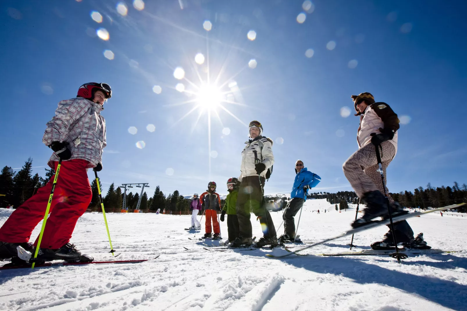 Almdorf Stadl 155-Gebied winter 20km