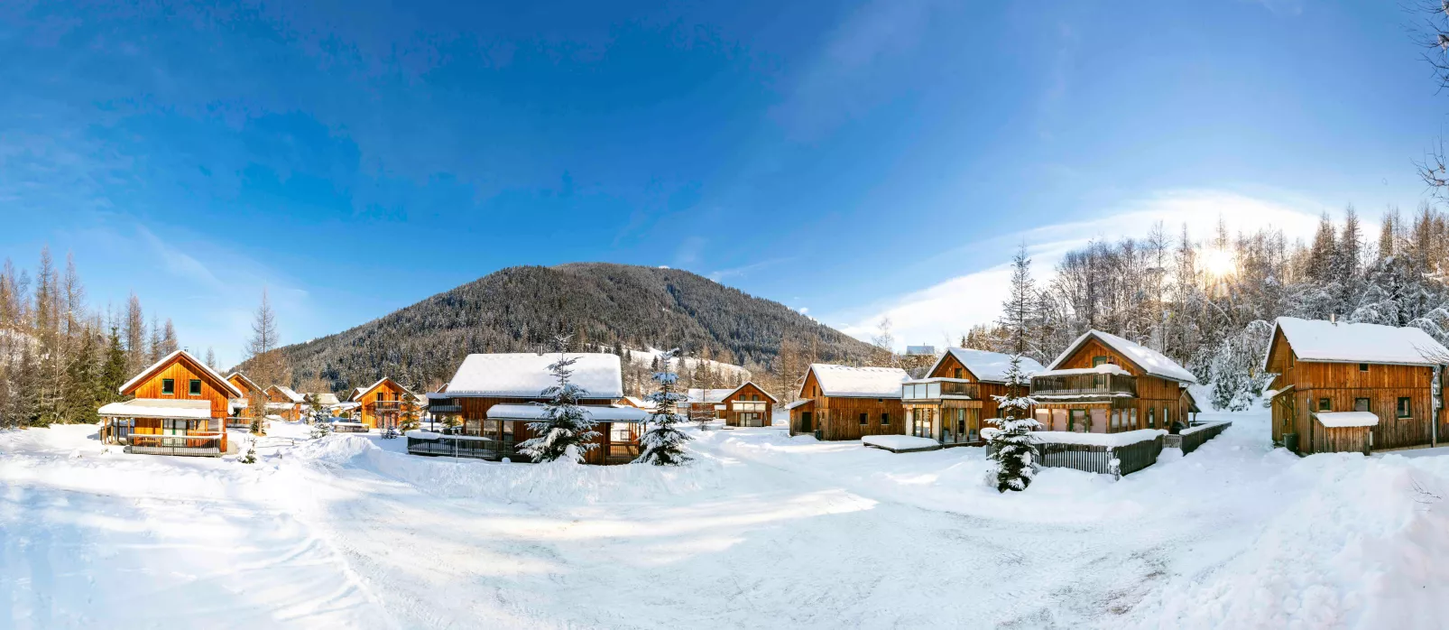 Almdorf Stadl 155-Gebied winter 1km