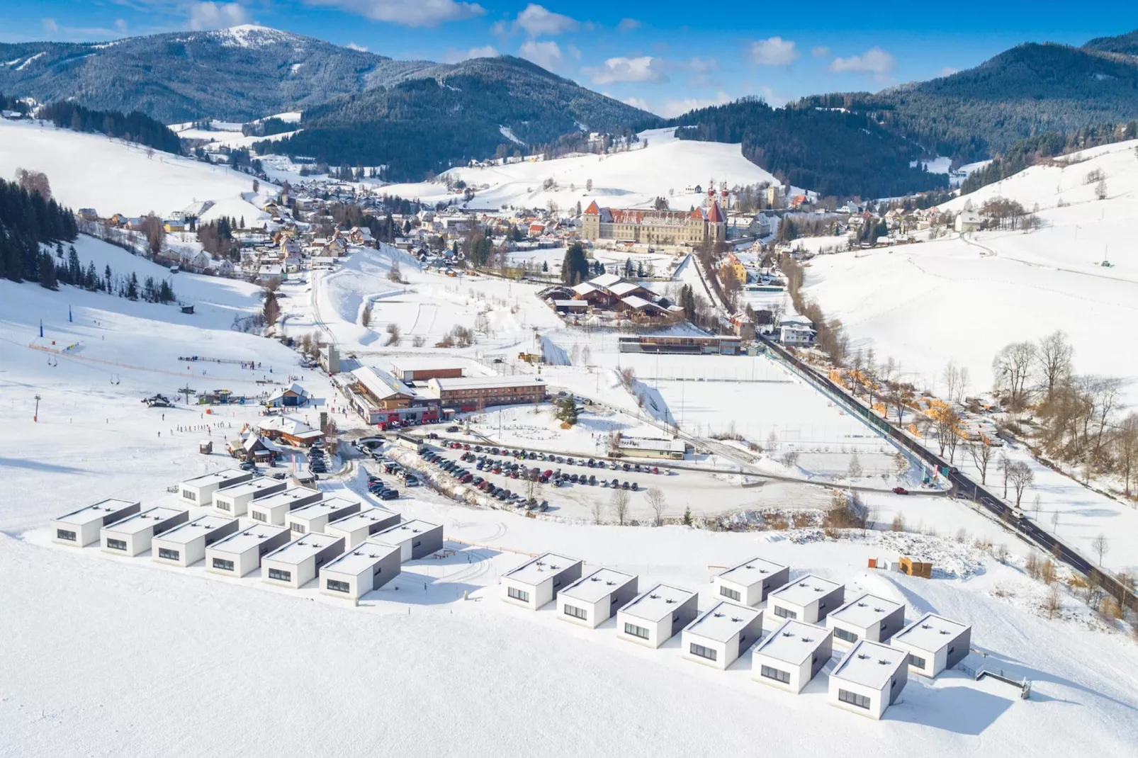 Naturpark Chalets 19-Gebied winter 1km