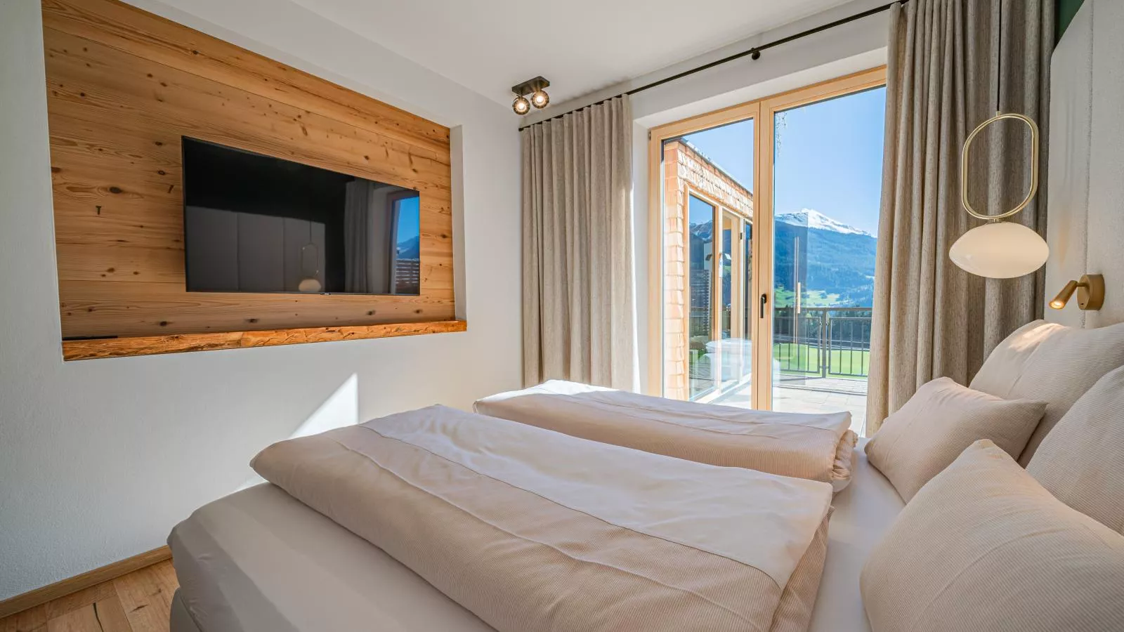 Premium Apartment Sunnseit-Slaapkamer