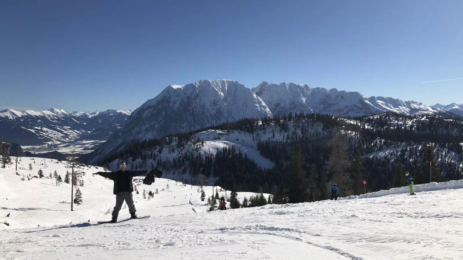 Holzchalet Tauplitz-Gebied winter 5km