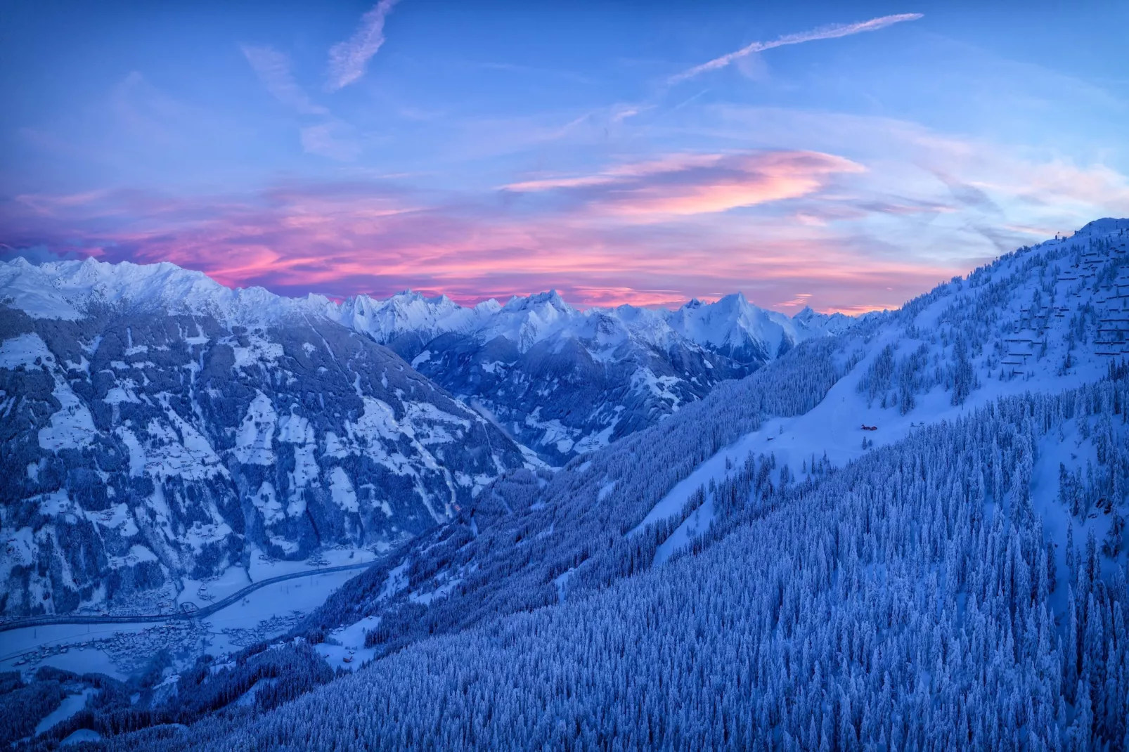 Ferienhaus Alpen Apart - 6 Personen-Gebied winter 1km