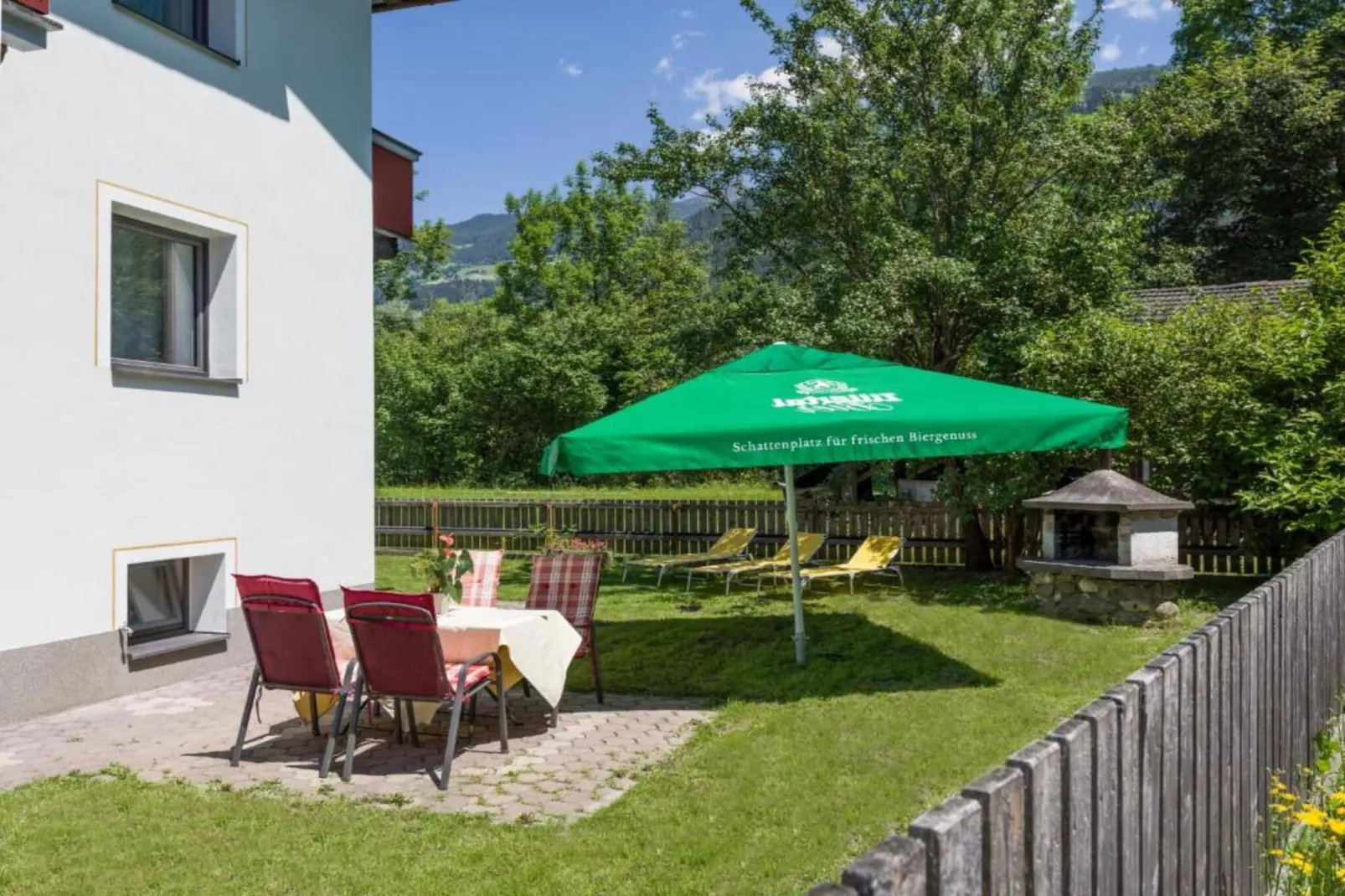 Ferienhaus Alpen Apart - 6 Personen-Tuinen zomer