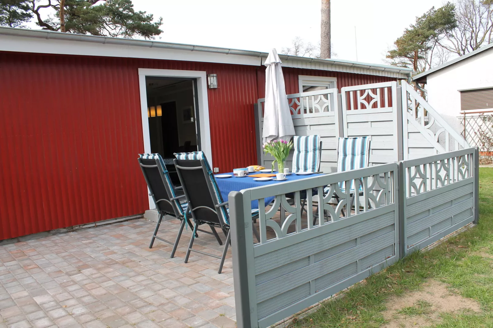 Am Strand-Terrasbalkon