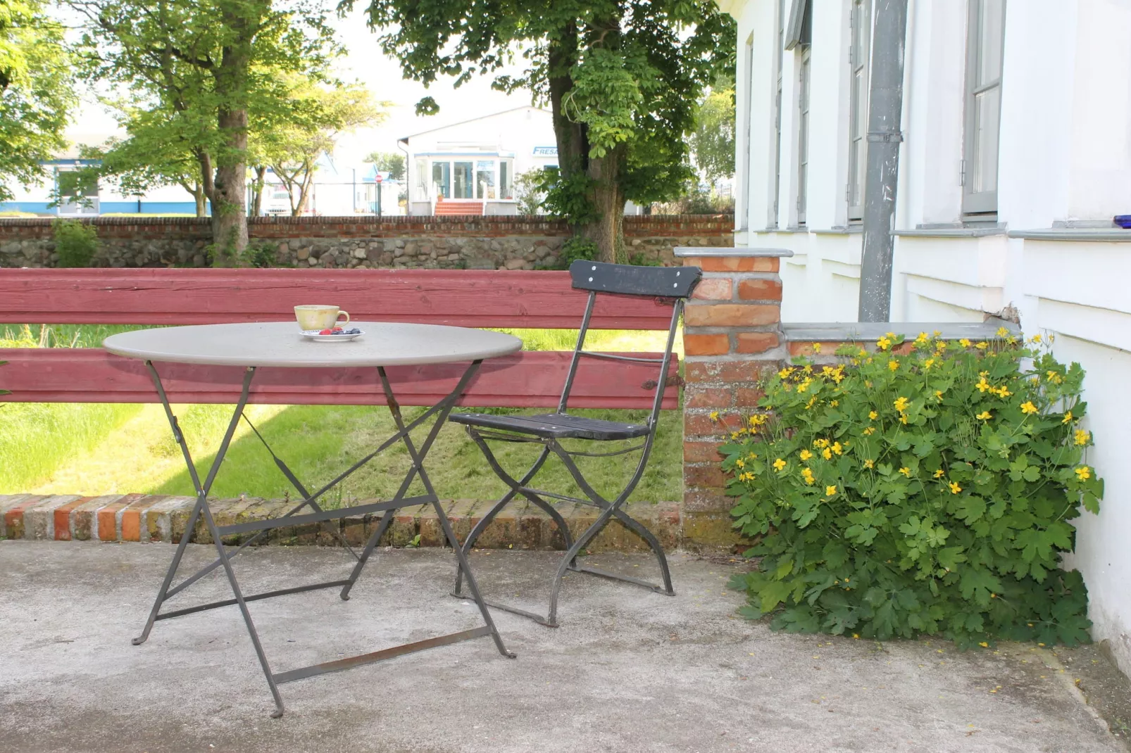 Sommerhaus Steffenshagen-Terrasbalkon