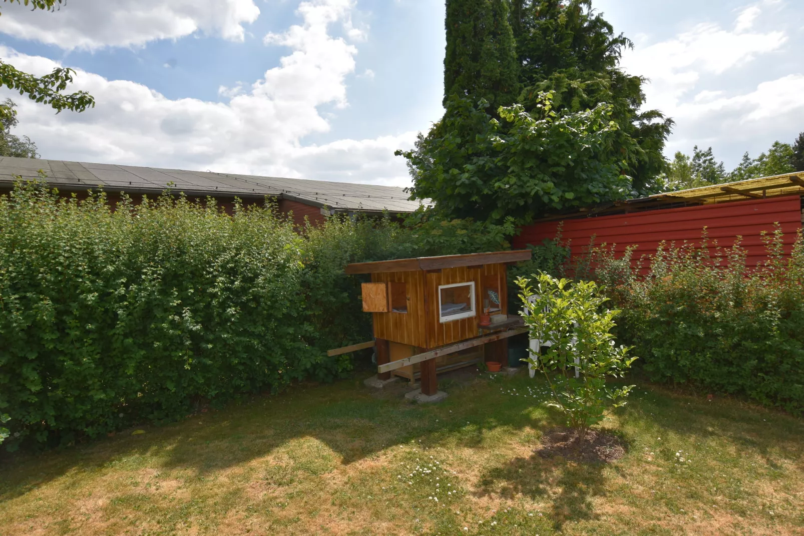 Ferienwohnung mit großem Garten-Uitzicht zomer