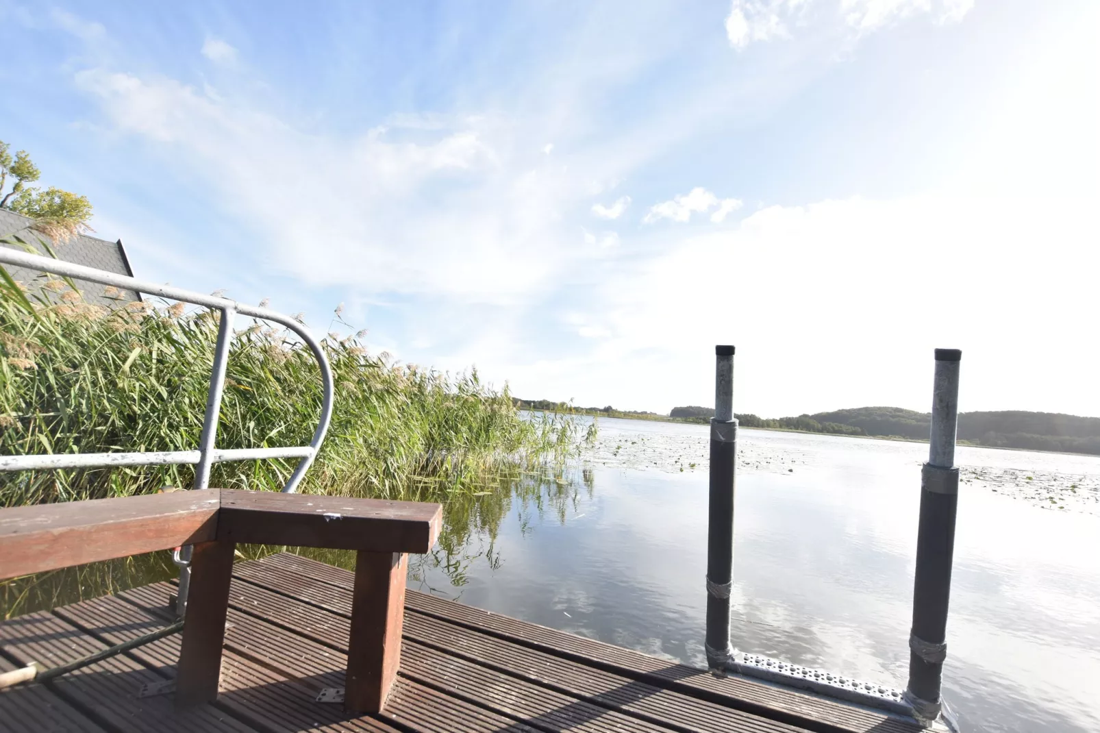 Das Haus Am See mit Kamin und eigenem Boot-Faciliteiten