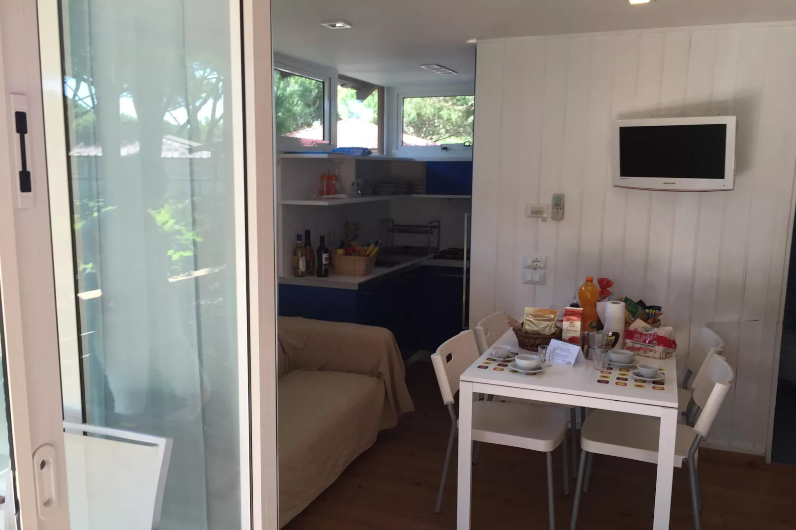 Jesolo Mare Family Village Lido di Jesolo - Chalet Comfort 3 pax-Woonkamer