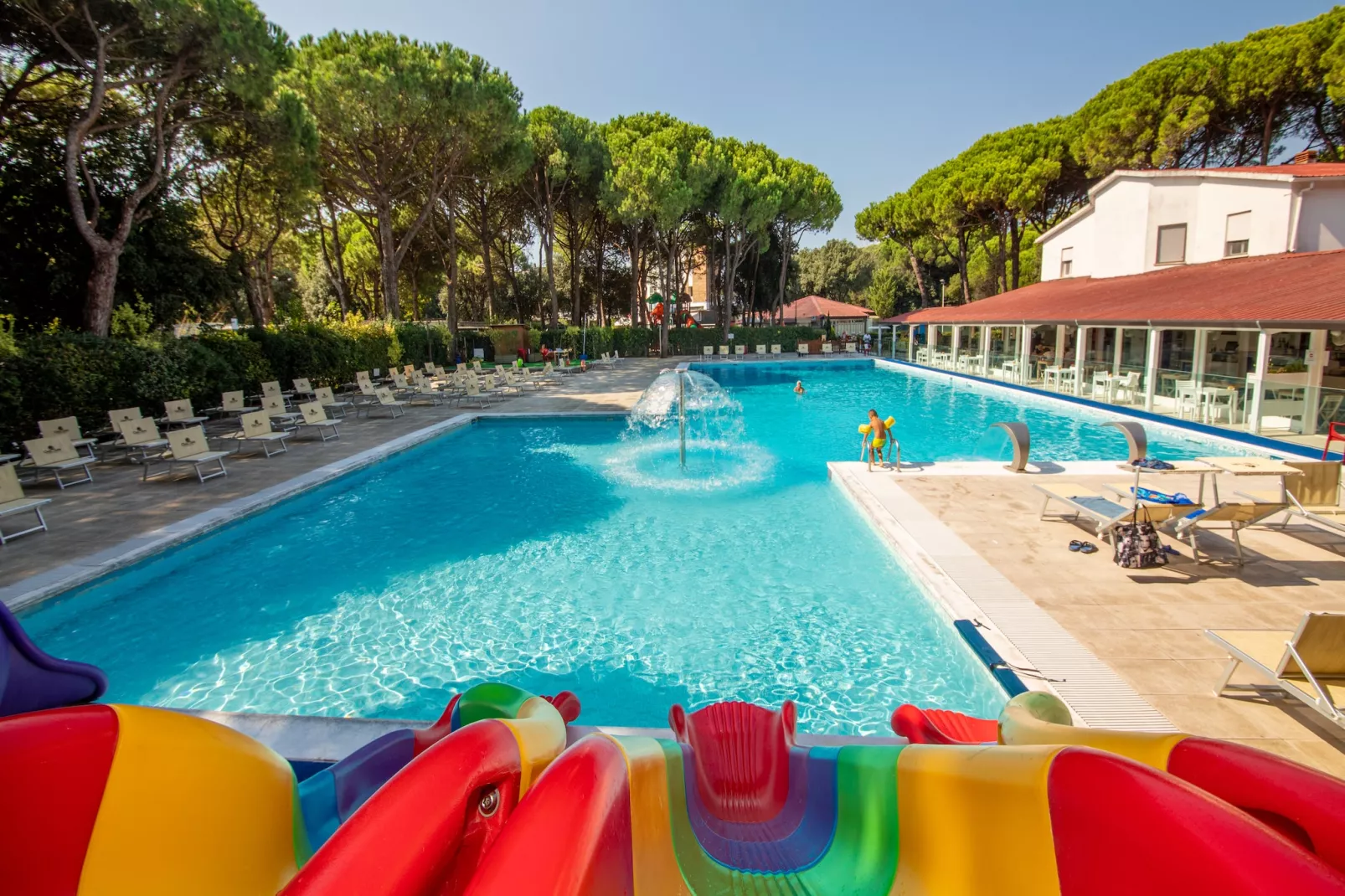 Jesolo Mare Family Village Lido di Jesolo - Lodge Comfort Dog 3 pax-Zwembad