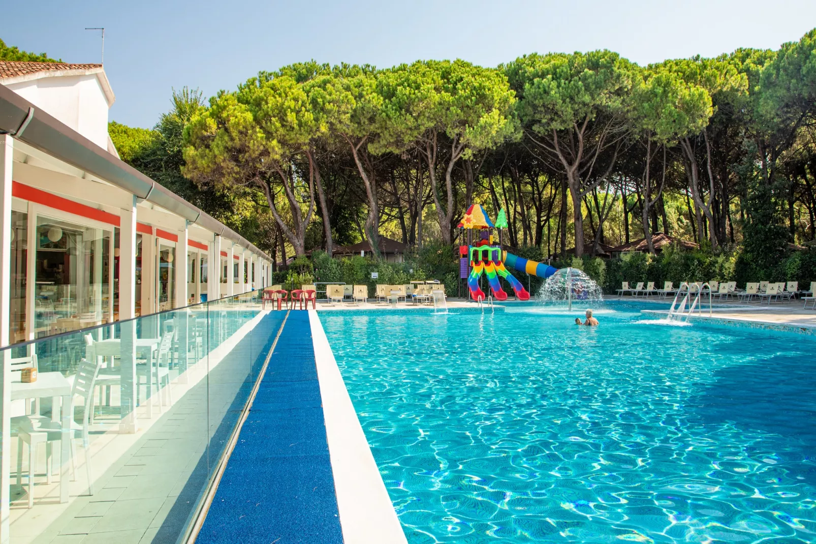 Jesolo Mare Family Village Lido di Jesolo - Lodge Comfort Dog 3 pax-Zwembad