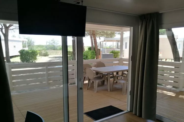 Jesolo Mare Family Village Lido di Jesolo - Lodge Deluxe 3 pax-Terrasbalkon