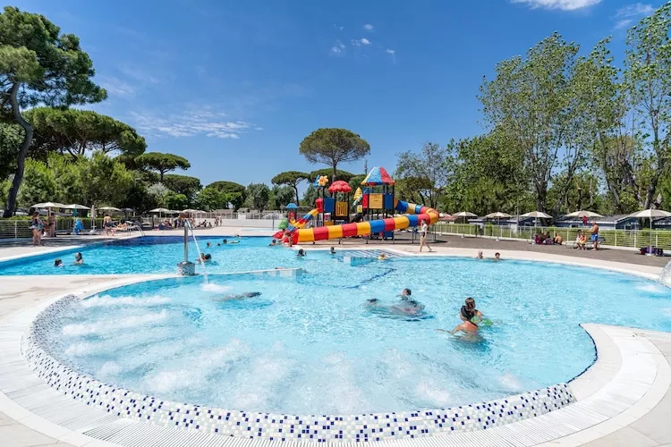 Marina Family Village Punta Marina Terme Ravenna - Lodge Deluxe-Zwembad