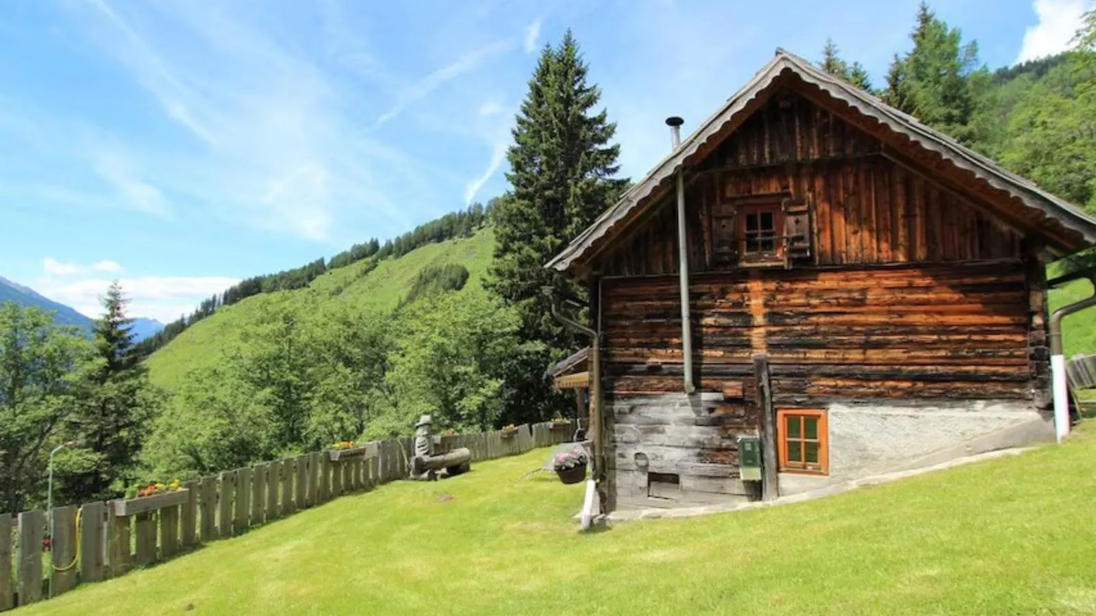 Almhütte Unterhofer-Tuinen zomer