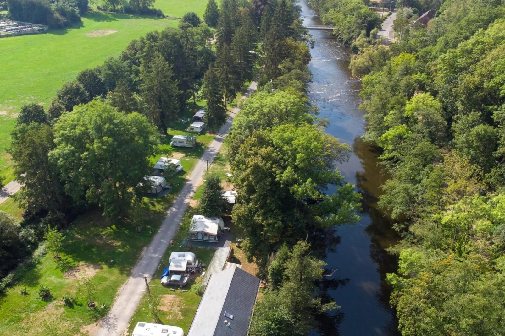 Studio voor twee Domaine Château Dieupart-Gebieden zomer 5km