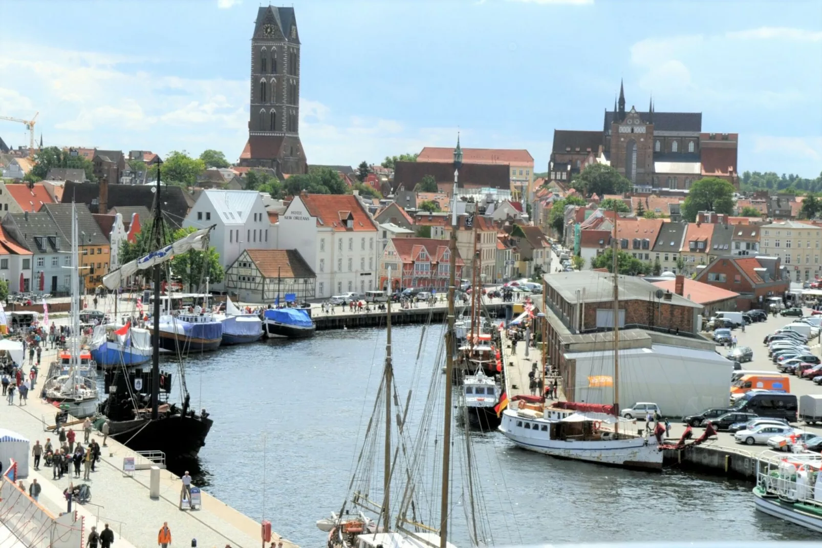 Hafen-Citywohnung  2-Uitzicht zomer