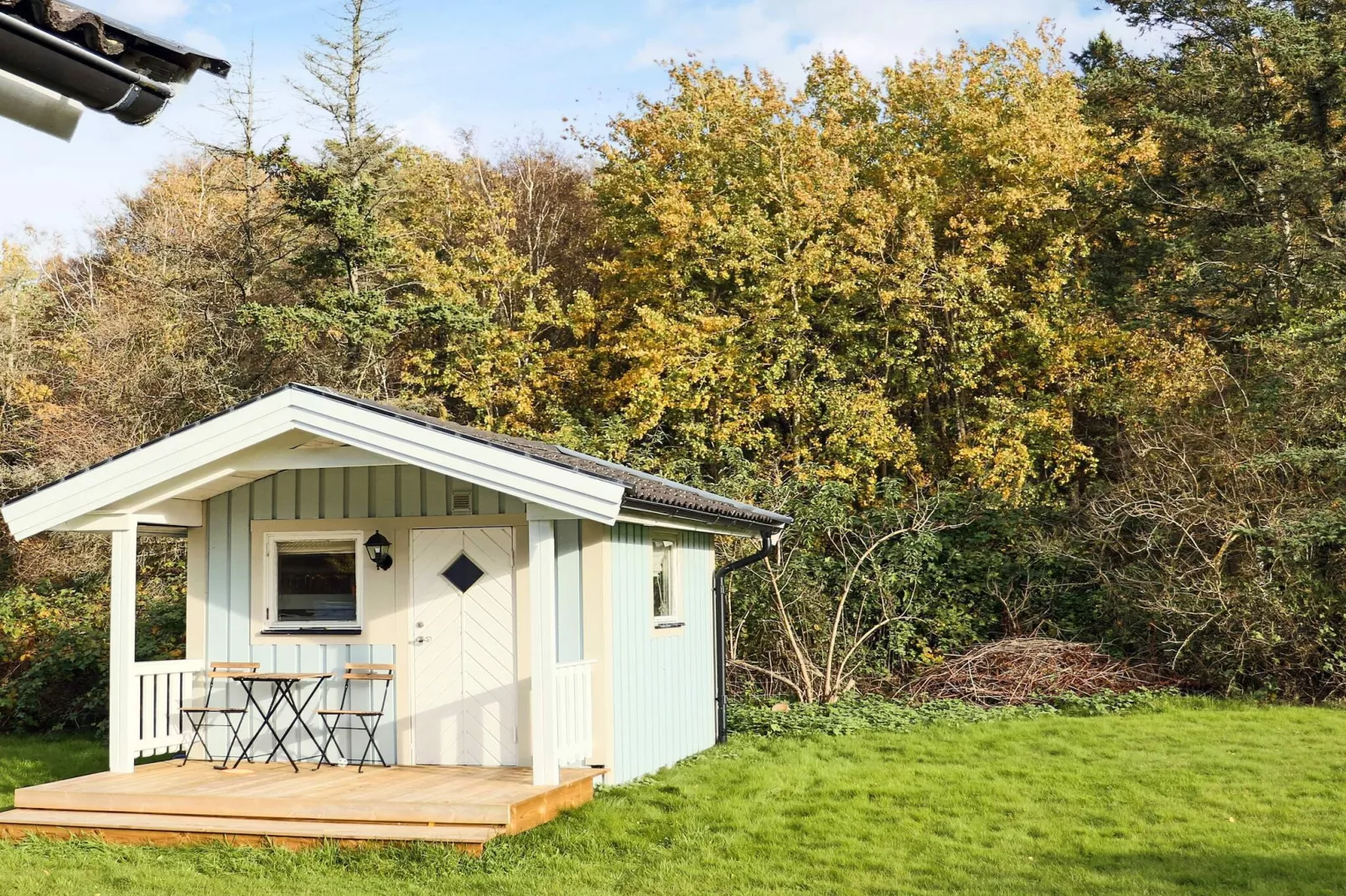 Charmant vakantiehuis met terras-Buitenlucht