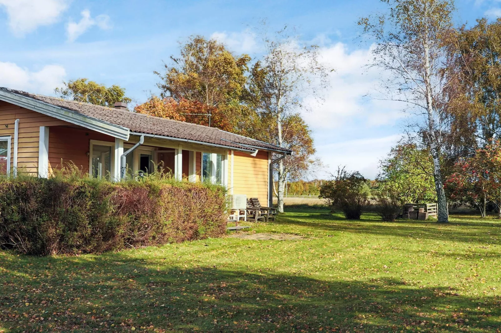 Gezellig vakantiehuis met balkon-Buitenlucht