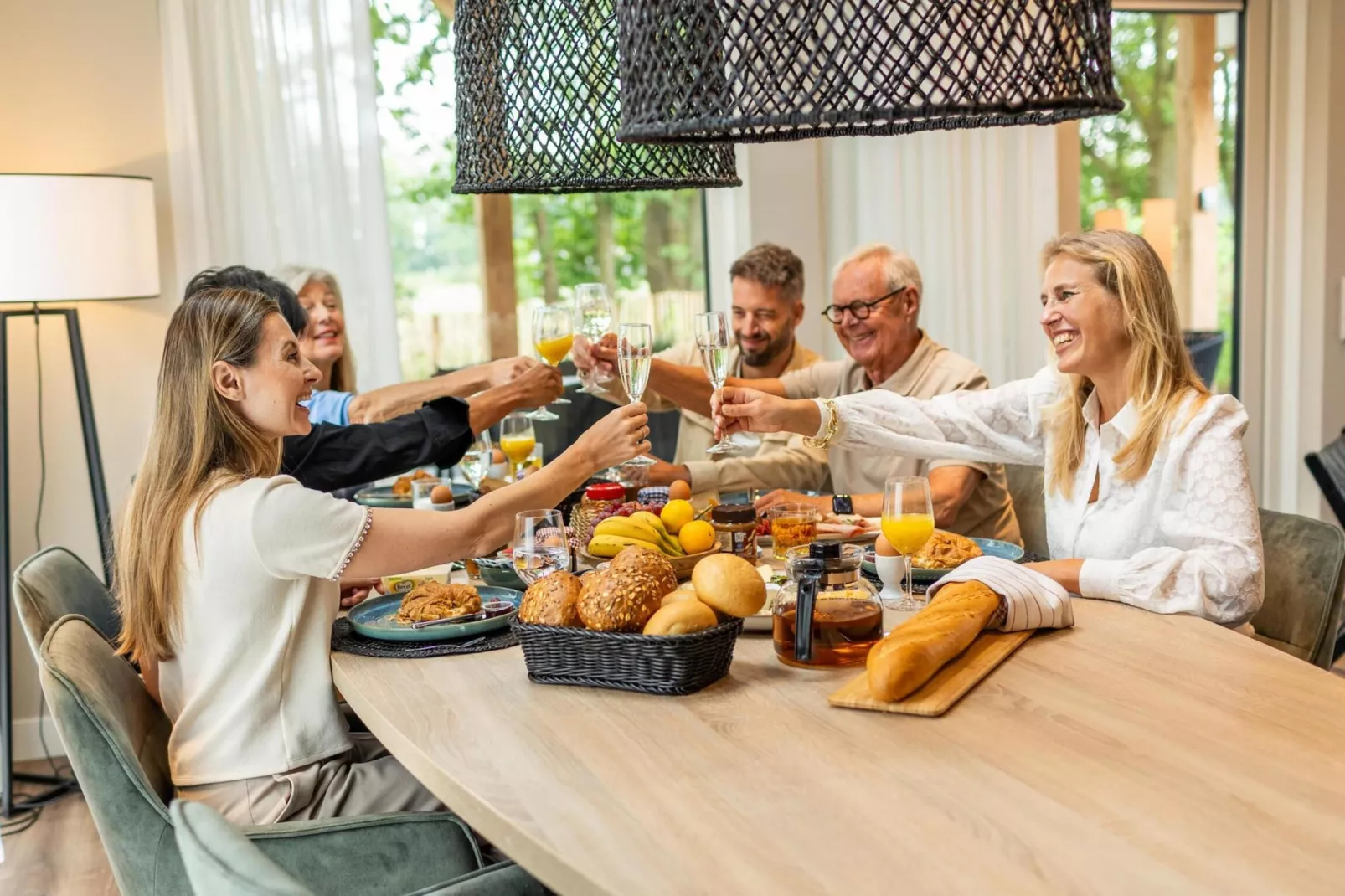 Veluwe Villa Wellness-Eetkamer