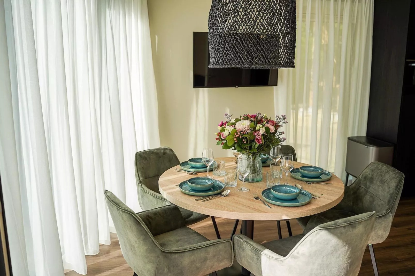 Natuur Villa  4 personen-Eetkamer