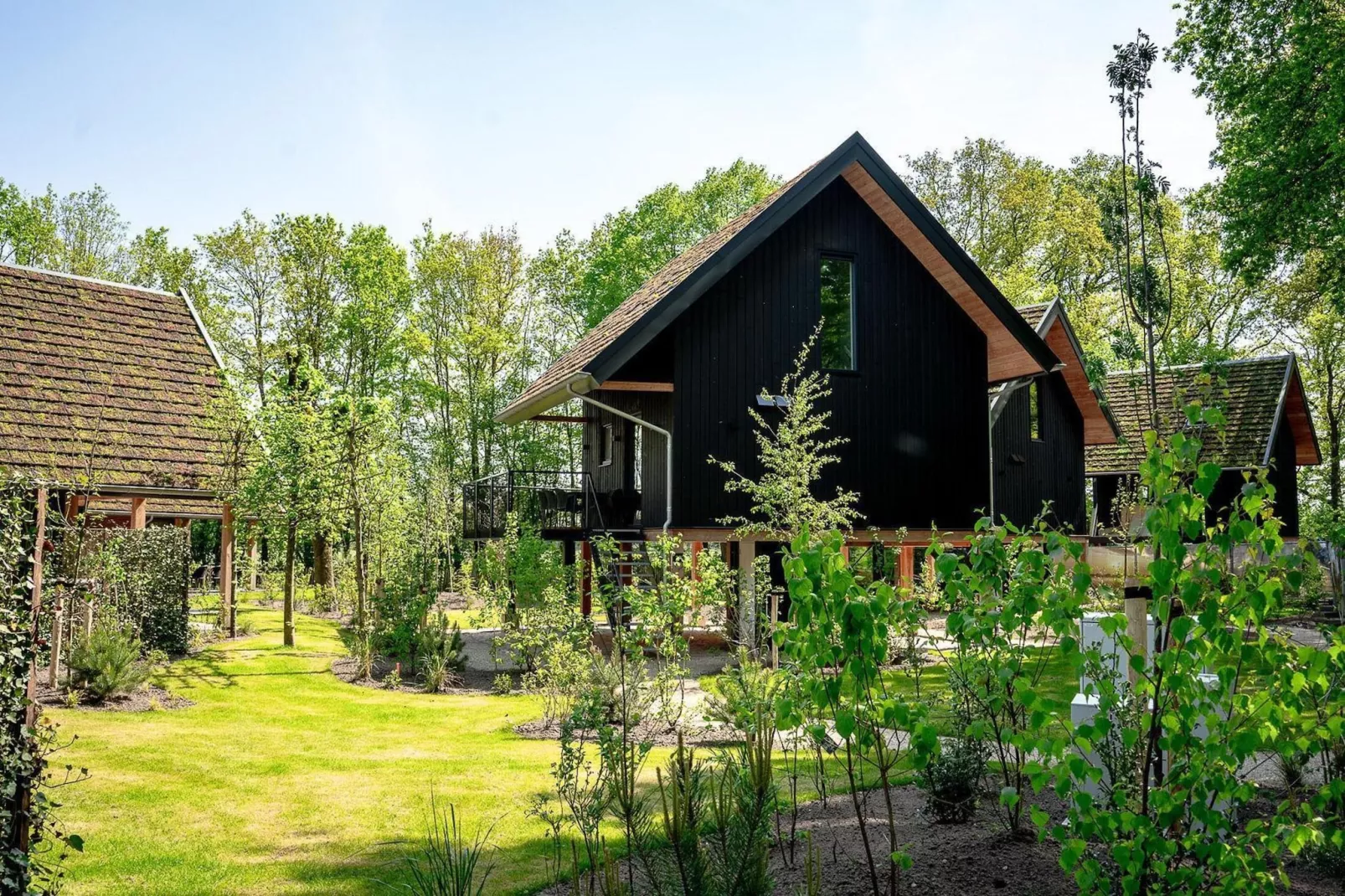 Natuur Villa  4 personen-Buitenkant zomer