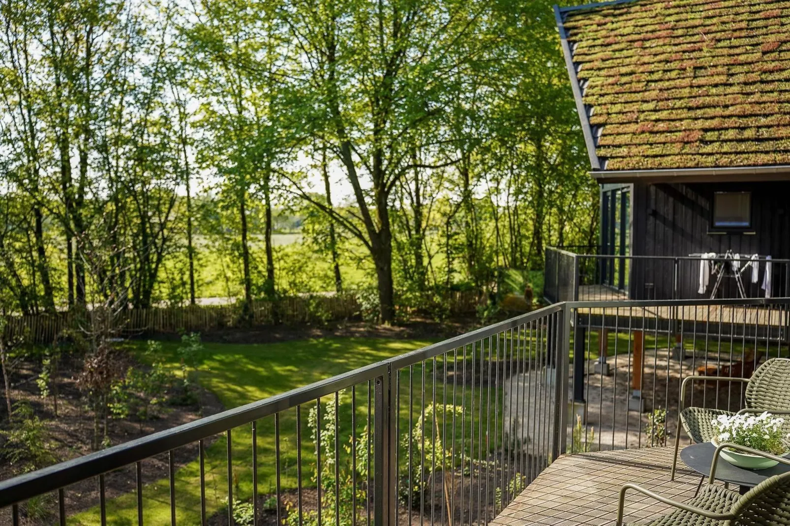 Natuur Villa  5 personen-Terrasbalkon