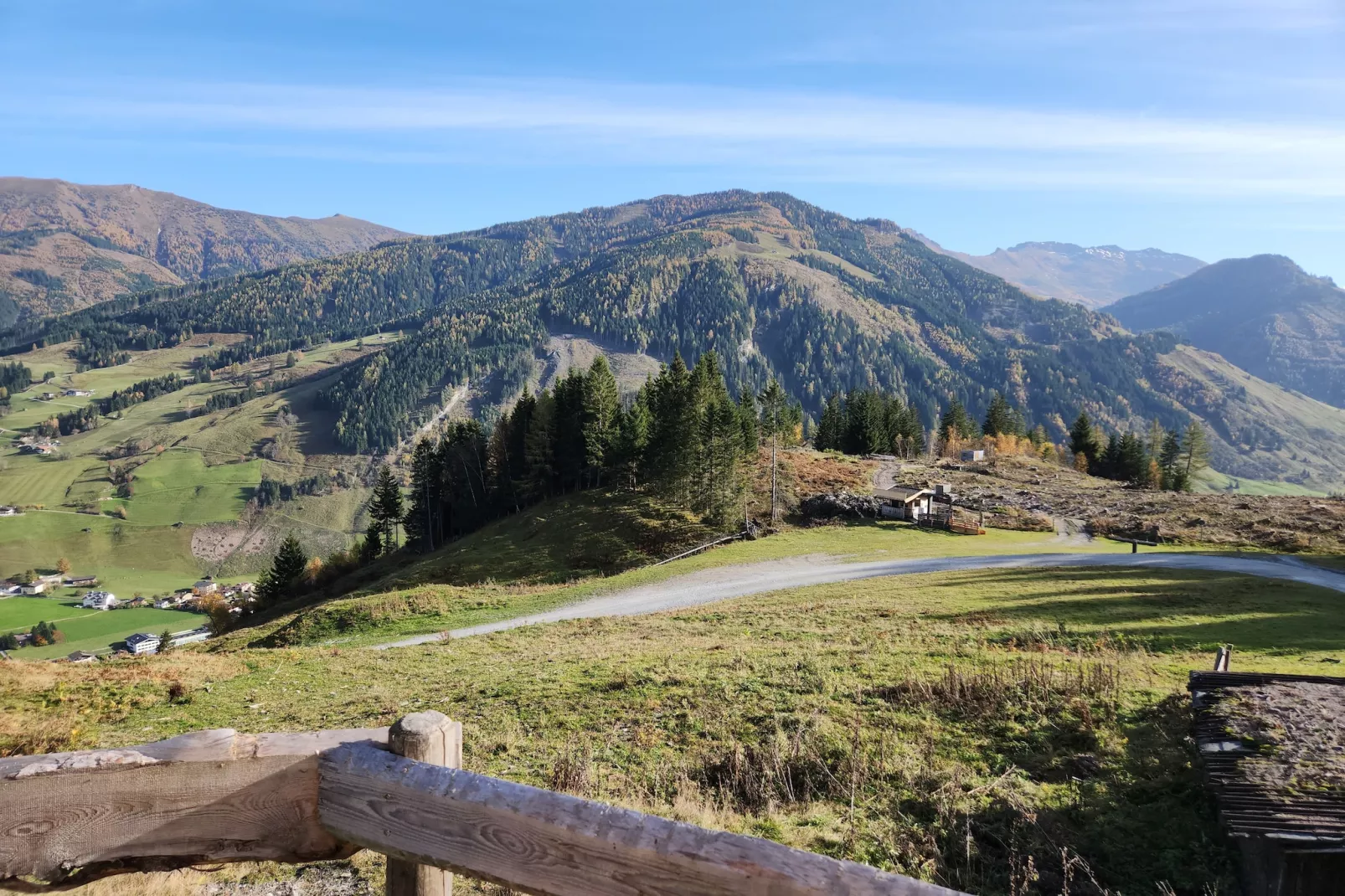 Lipphütte-Uitzicht zomer