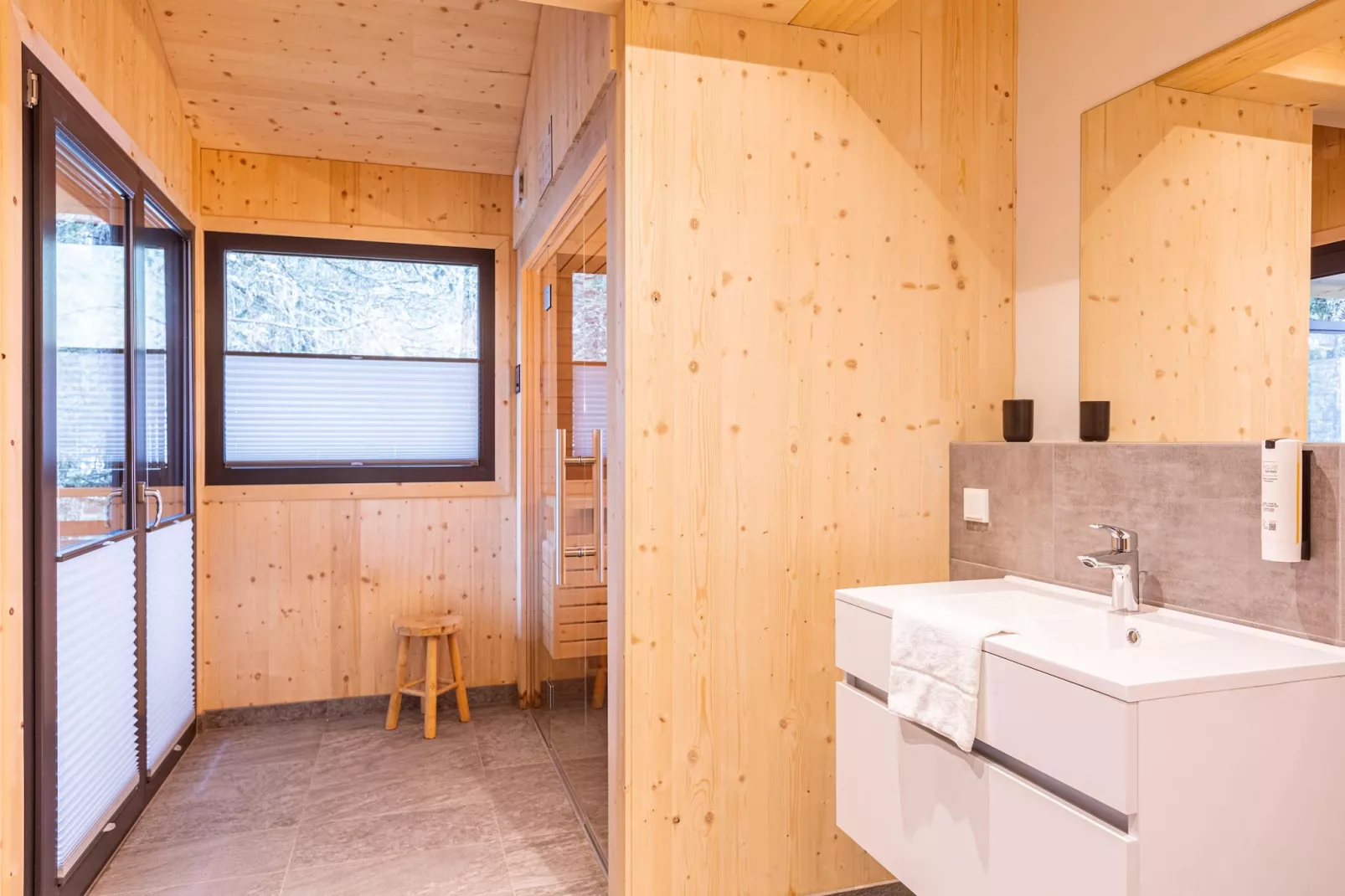 Naturchalets Turracher Höhe 1-Badkamer