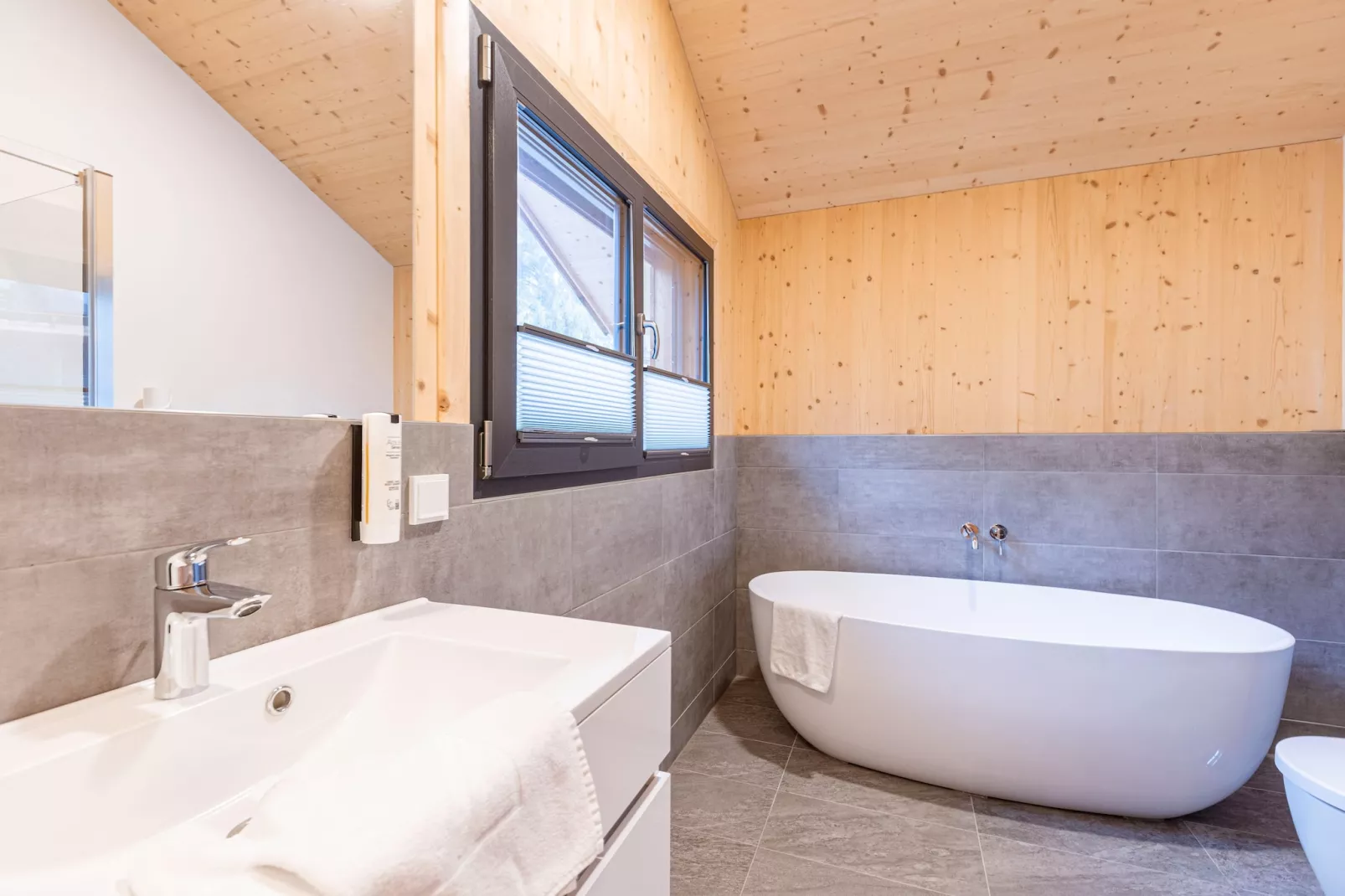 Naturchalets Turracher Höhe 1-Badkamer