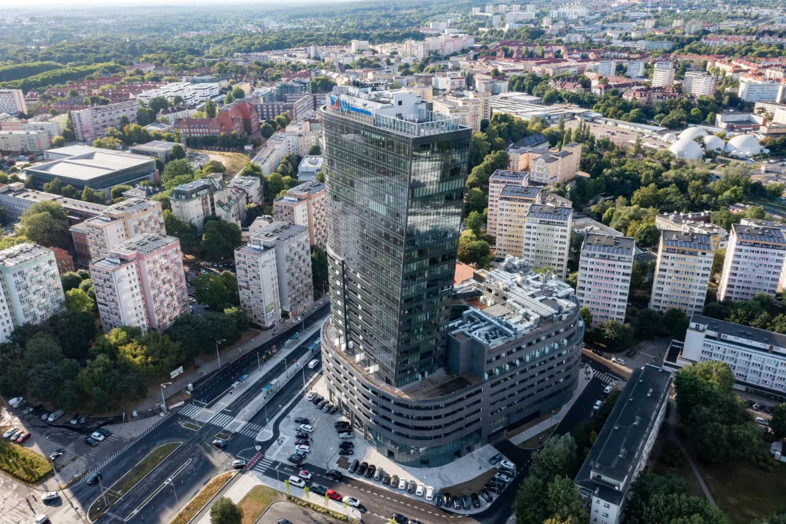 Hansa Tower apartament nr 416-Buitenkant zomer