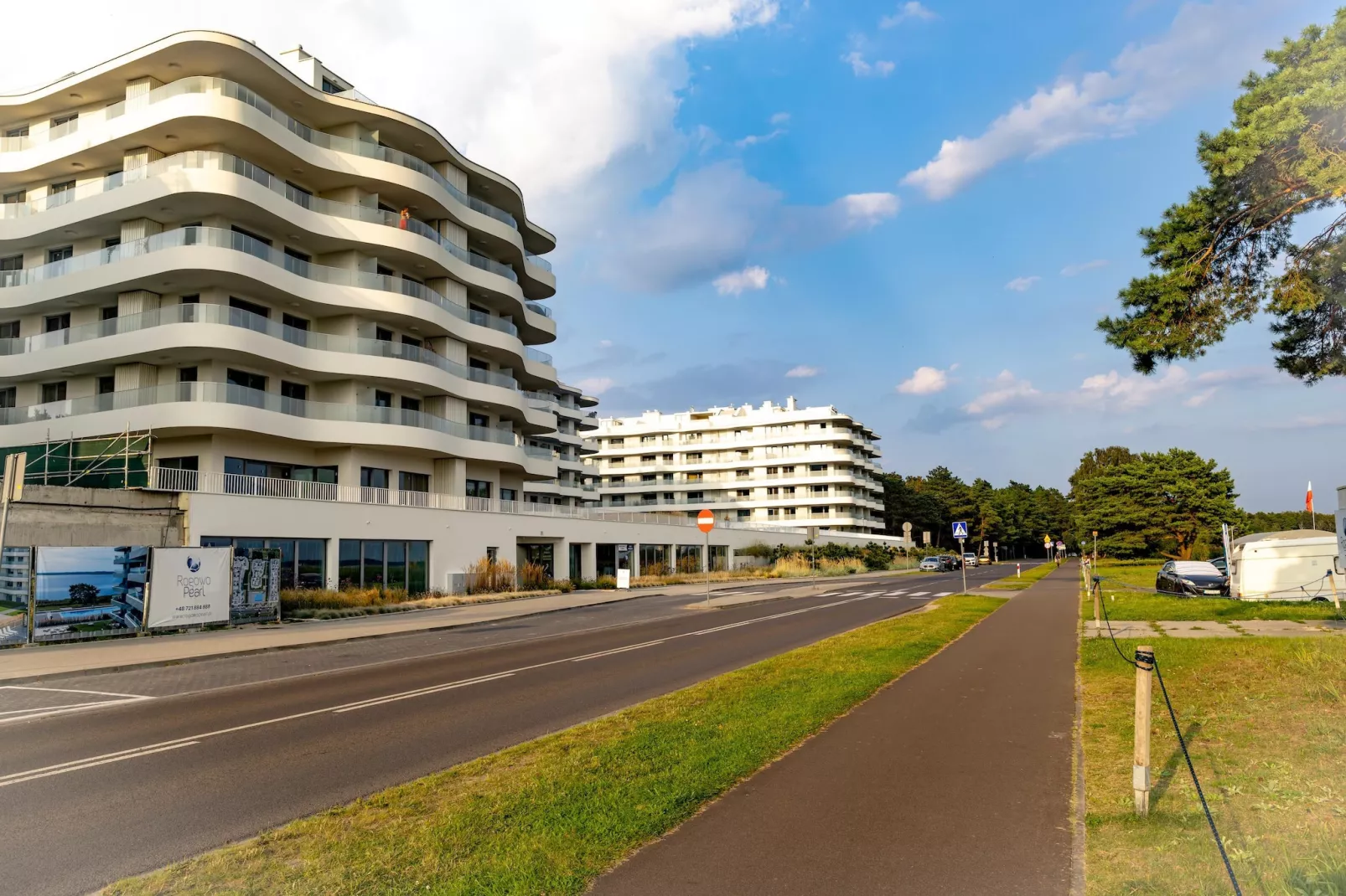 Rogowo Pearl apartament nr 4208-Buitenkant zomer