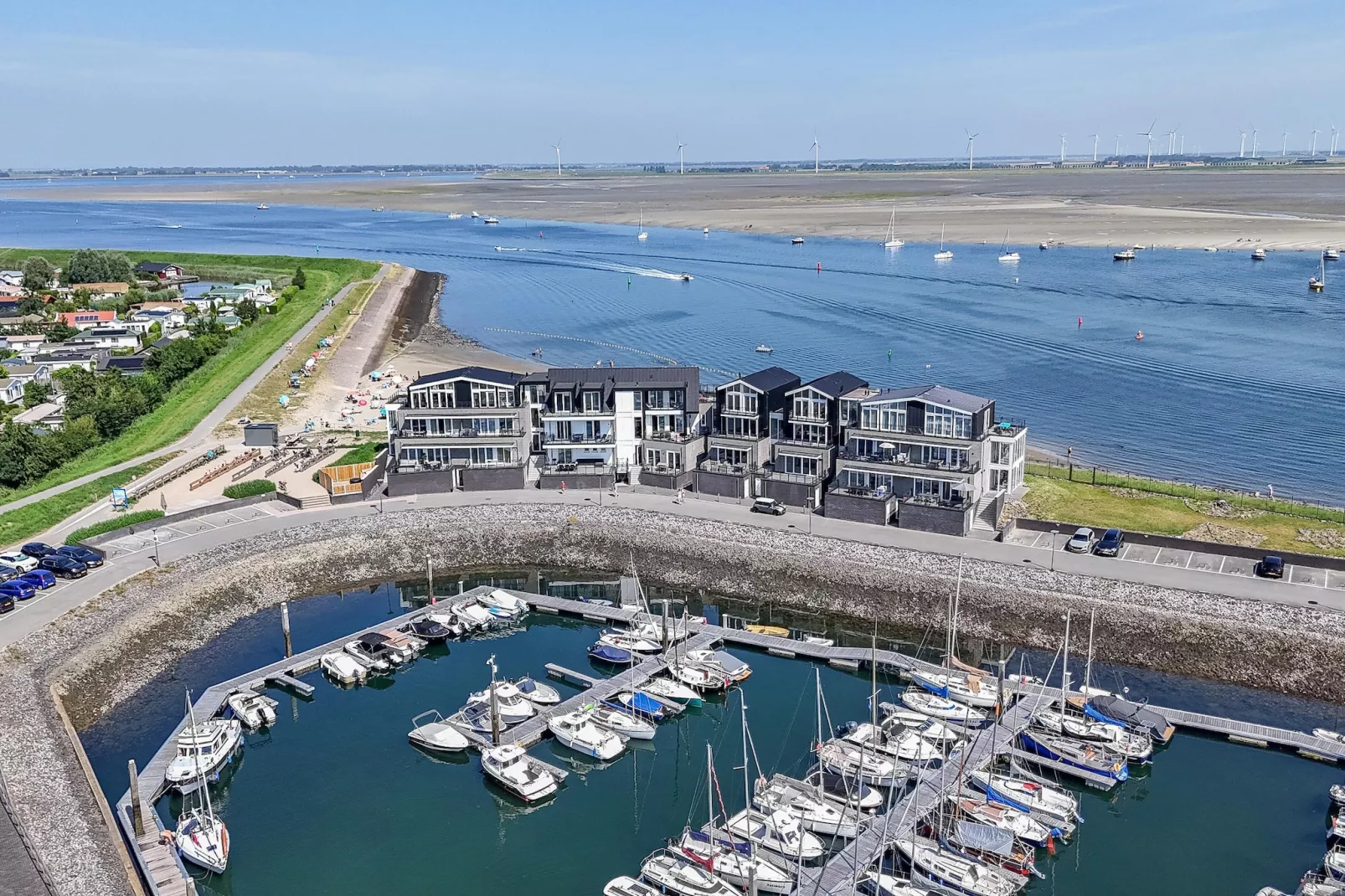 Luxe appartement Vista Maris - Havenweg 8-34  Sint-Annaland Oosterschelde