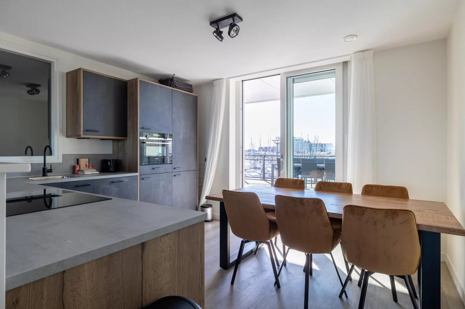 Luxe appartement Vista Maris - Havenweg 8-34  Sint-Annaland Oosterschelde-Keuken