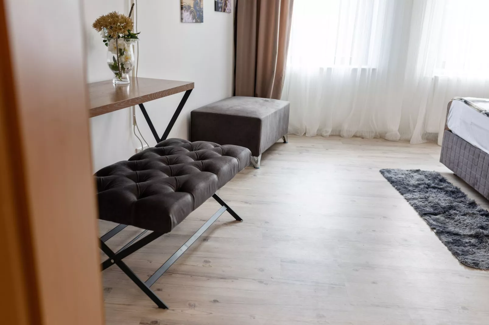 Mooi appartement in Oberhausen-Slaapkamer