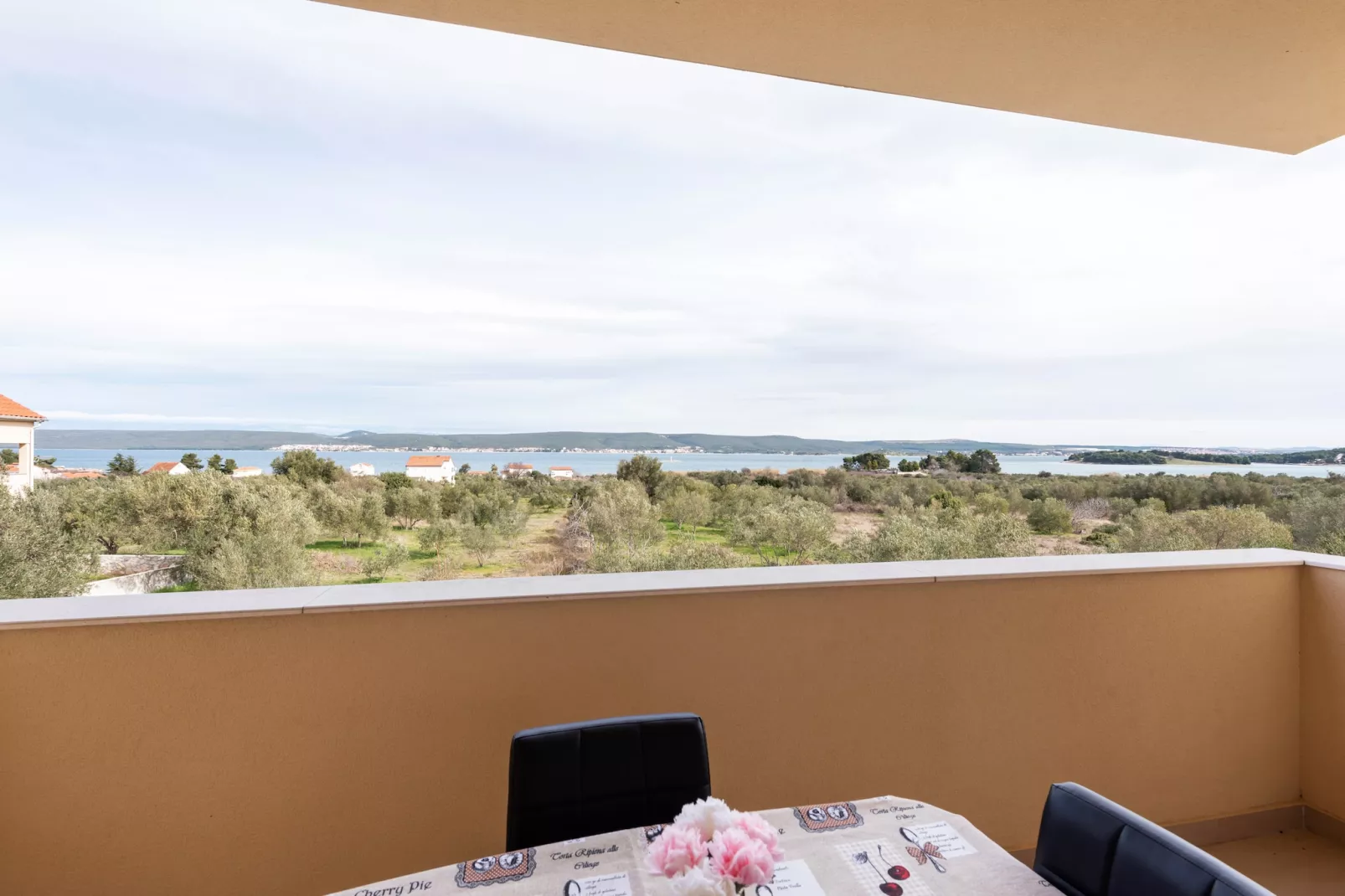 Apartment Pasman with a beautiful sea view 4-Uitzicht zomer