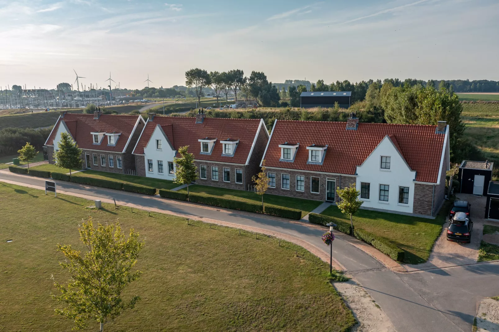 8-persoons geschakeld-Gebieden zomer 1km