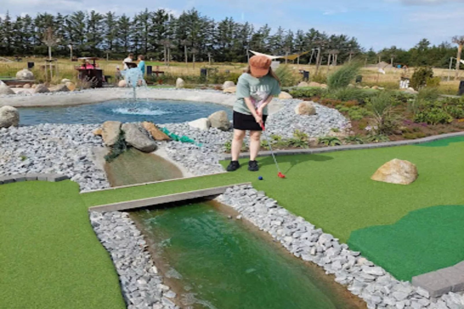 Vakantiehuis Met trampolinepark-Buitenlucht