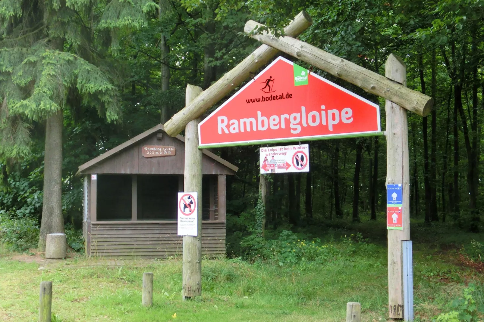 Am Bergsee II-Gebieden zomer 5km