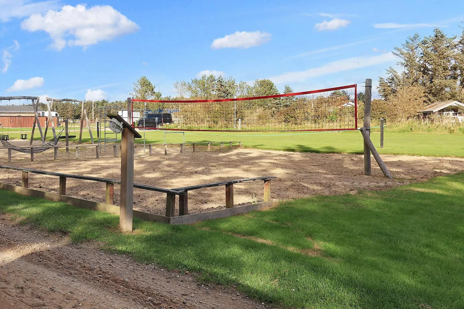 Vakantiehuis met houten terras-Uitzicht