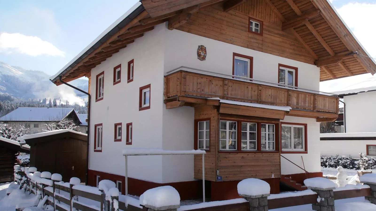 Chalet Staffner unten-Exterieur winter