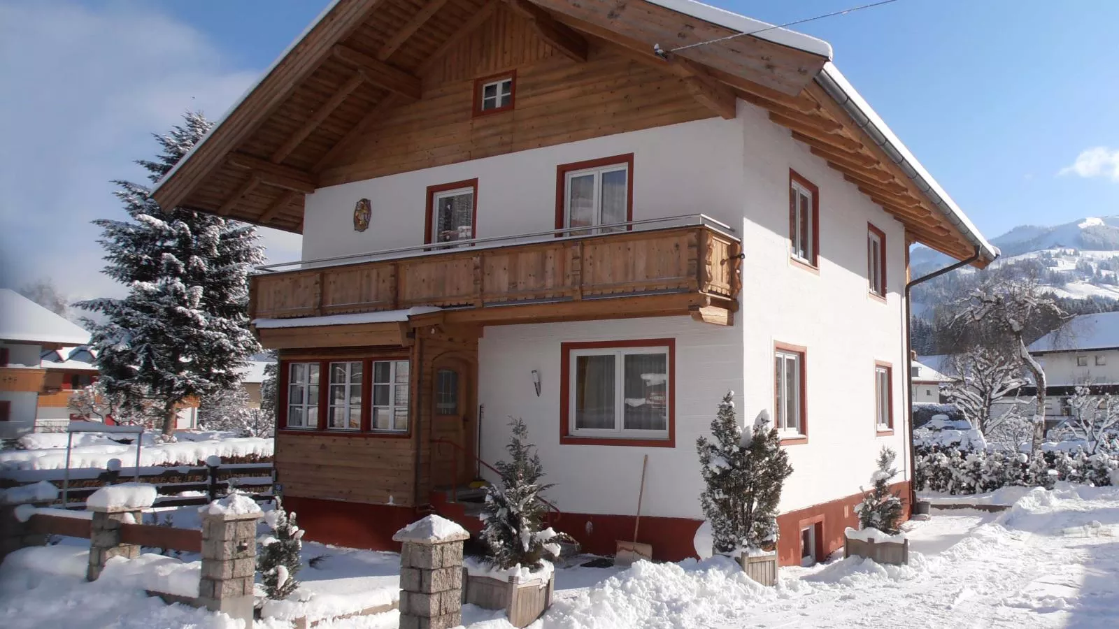 Chalet Staffner oben-Exterieur winter