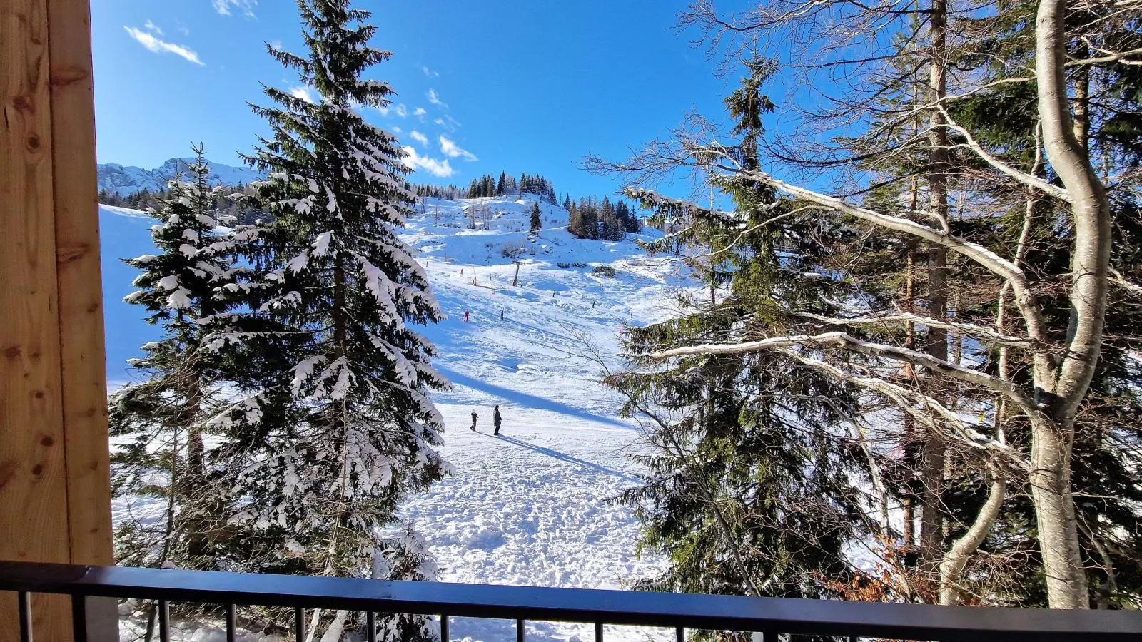 Zirbenlodge Sonnenalpe Nassfeld-Terrasbalkon