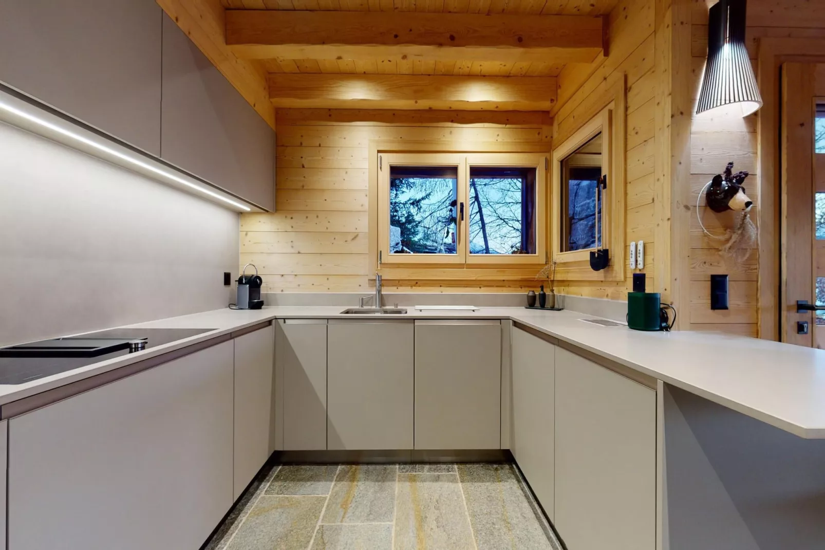 Dream COSY & QUIET chalet 9 pers-Keuken