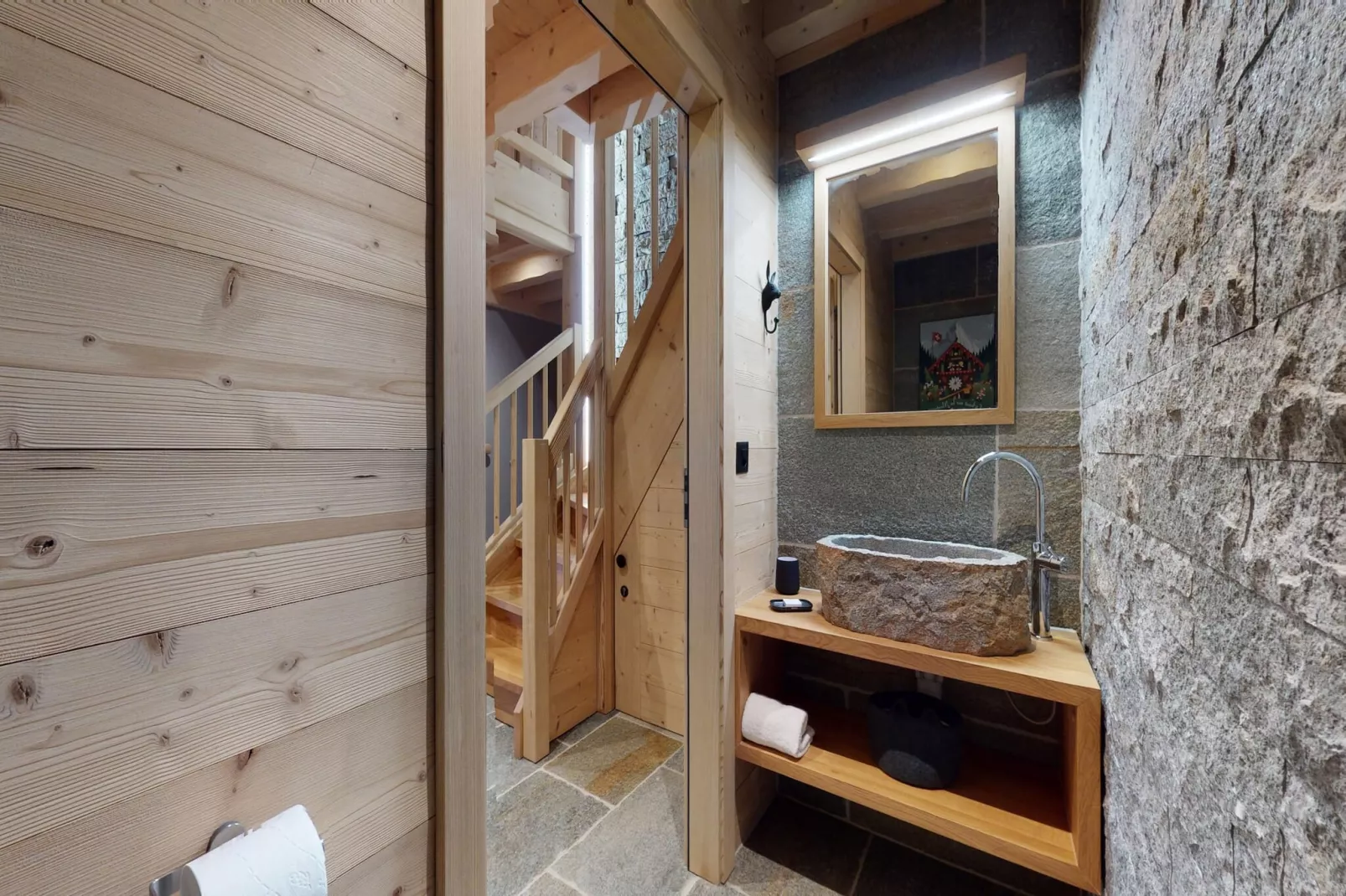 Dream COSY & QUIET chalet 9 pers-Badkamer