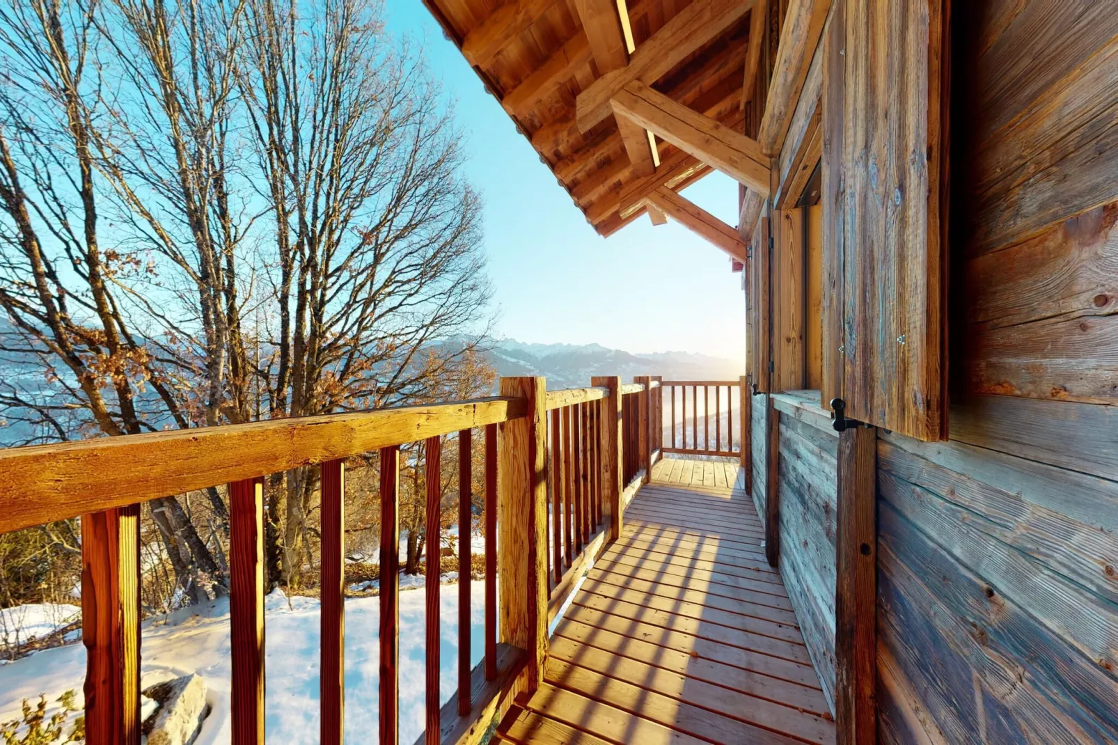 Dream COSY & QUIET chalet 9 pers-Terrasbalkon