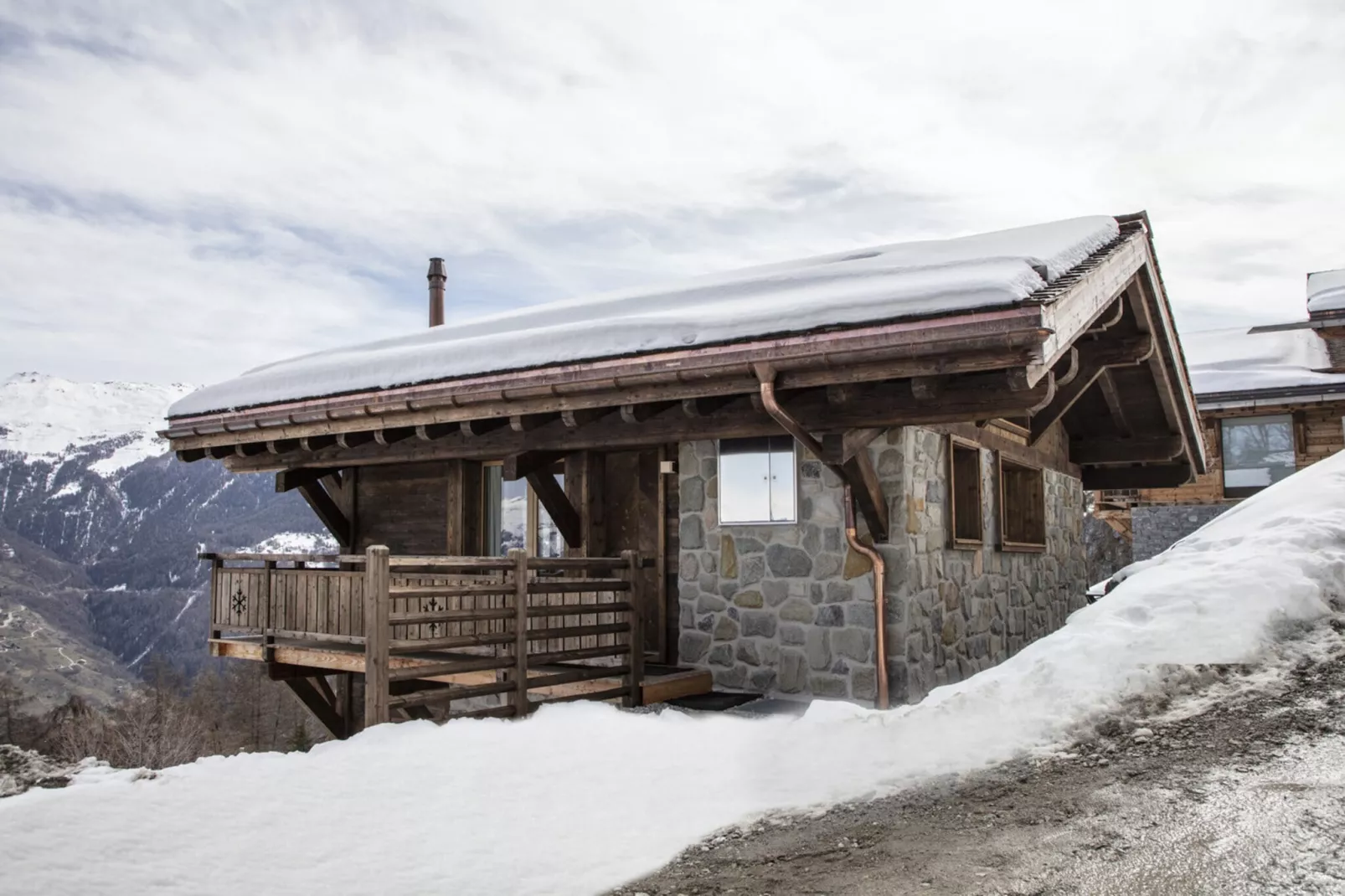 Bishorn COSY chalet 4 personnes-Exterieur winter