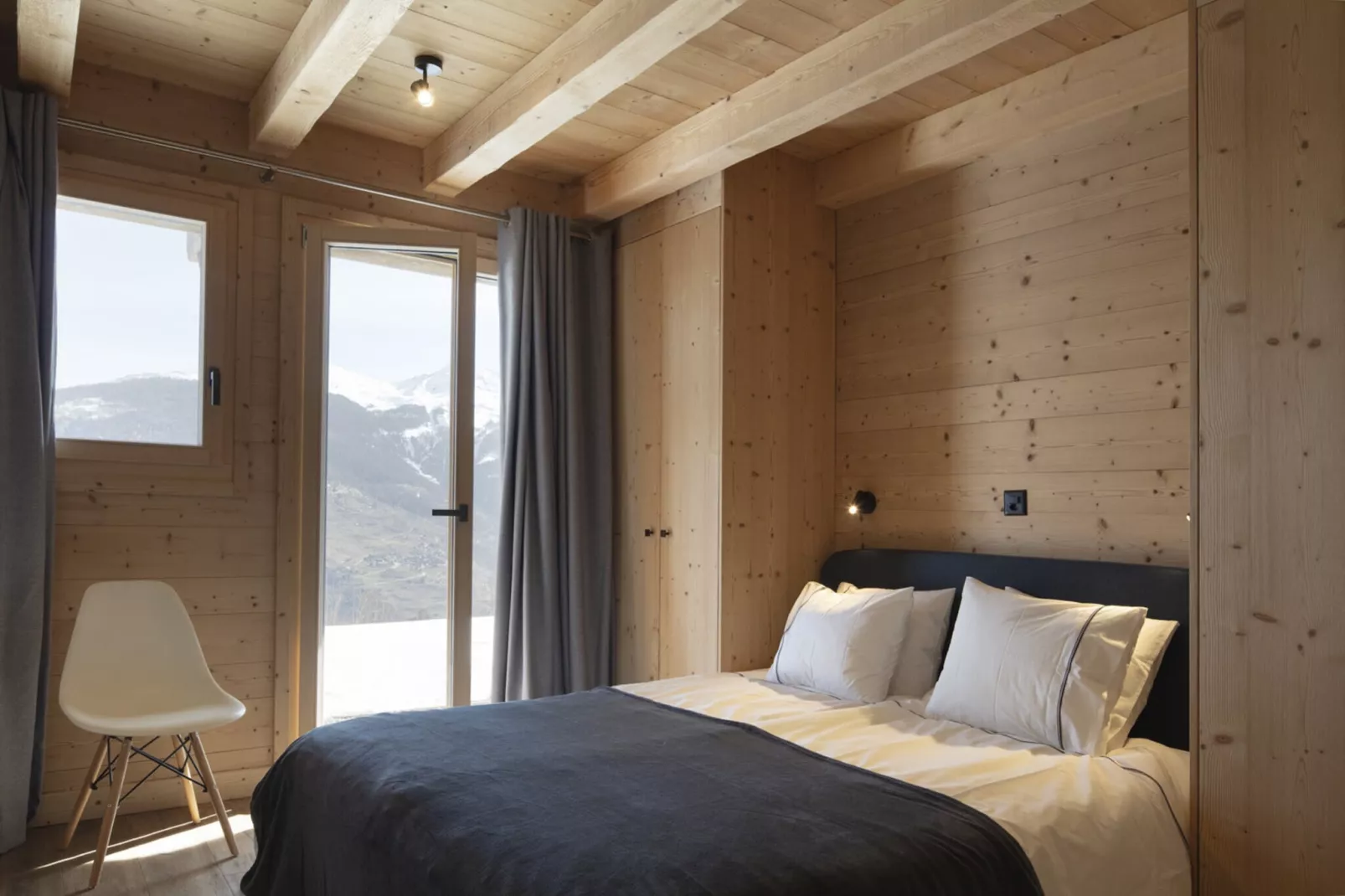 Bishorn COSY chalet 4 personnes-Slaapkamer