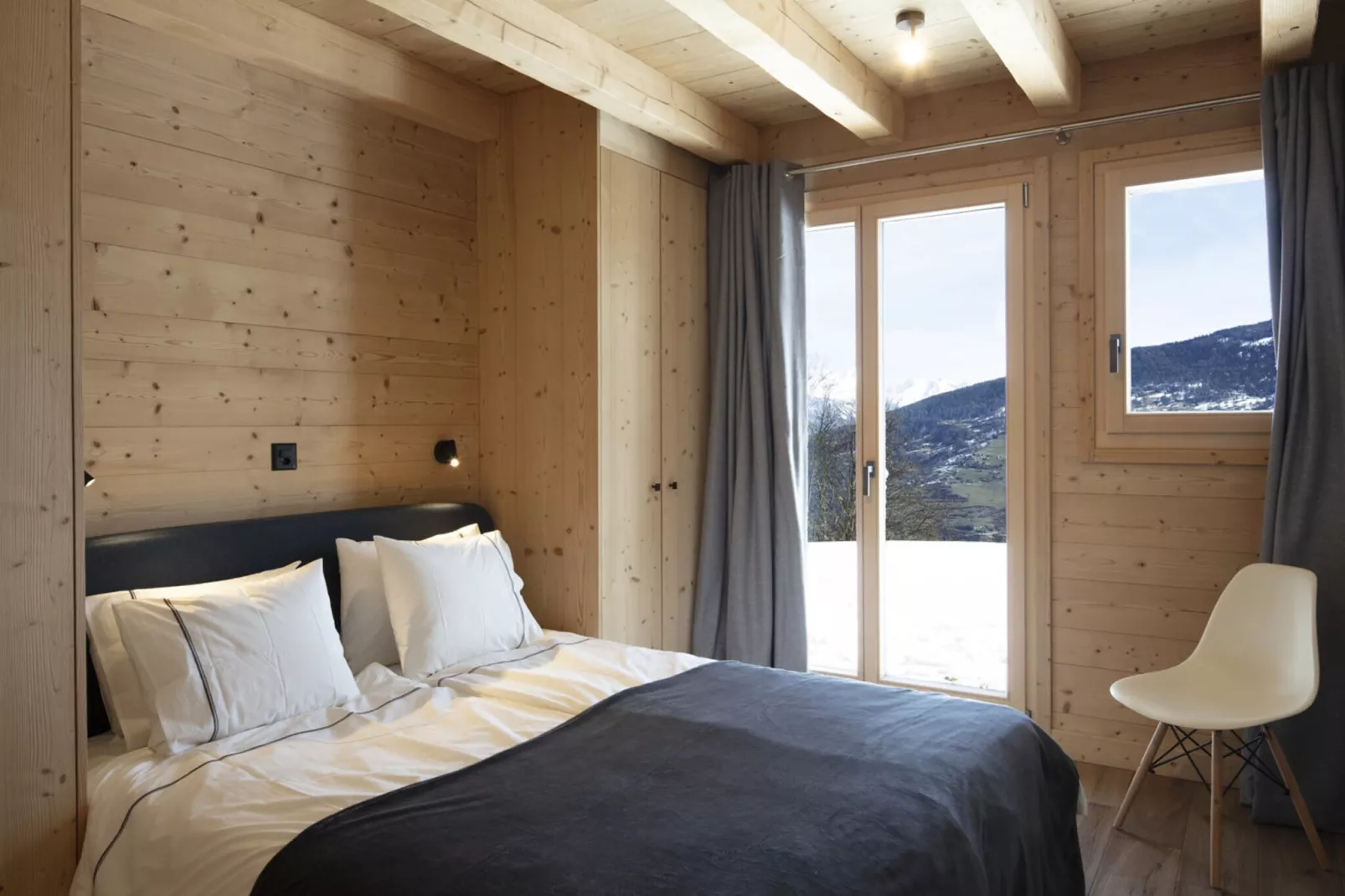 Bishorn COSY chalet 4 personnes-Slaapkamer