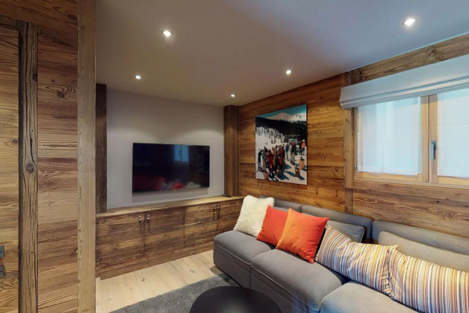 Be Cool SAUNA & LUXURY chalet 10 pers-Woonkamer